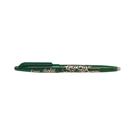 Pilot FriXion Ball - Penna a sfera - non permanente - verde - inchiostro in gel sensibile al calore - 1 mm - larga