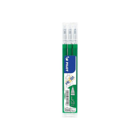 Pilot FriXion Ball - Refill - verde - 0.7 mm - medio (pacchetto di 3)