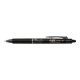 Pilot FriXion Ball Clicker - Penna a sfera - non permanente - nero - inchiostro in gel sensibile al calore - 1 mm - larga - ret