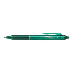 Pilot FriXion Ball Clicker - Penna a sfera - non permanente - verde - inchiostro in gel sensibile al calore - 1 mm - larga - re