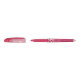 Pilot FriXion Point - Penna a sfera - non permanente - rosa - inchiostro in gel sensibile al calore - 0.5 mm - fine - con gomma