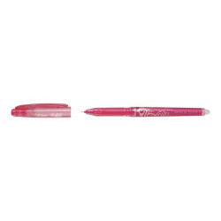 Pilot FriXion Point - Penna a sfera - non permanente - rosa - inchiostro in gel sensibile al calore - 0.5 mm - fine - con gomma