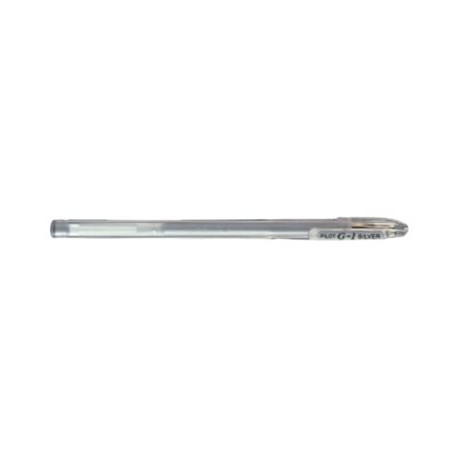 Pilot G-1 - Penna a sfera - argento - inchiostro gel - 0.7 mm - medio