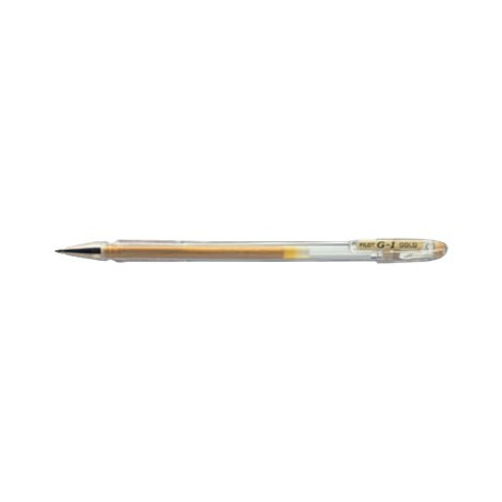 Pilot G-1 - Penna a sfera - oro - inchiostro gel - 0.7 mm - medio