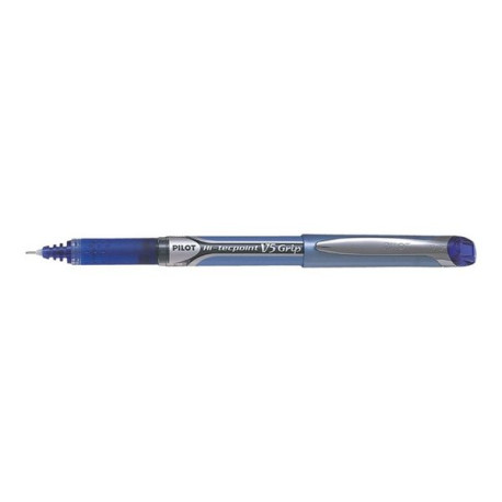 Pilot Hi-Tecpoint V5 Grip - Penna a sfera - blu - 0.5 mm - fine