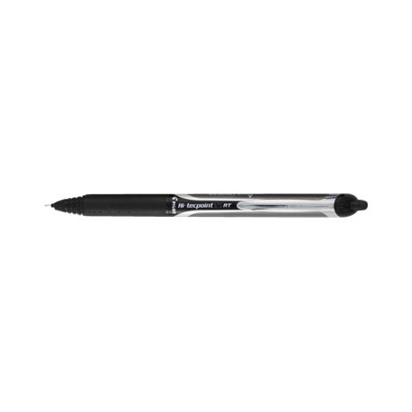 Pilot Hi-Tecpoint V5 RT - Penna a sfera - nero - 0.5 mm - extra fine - retrattile