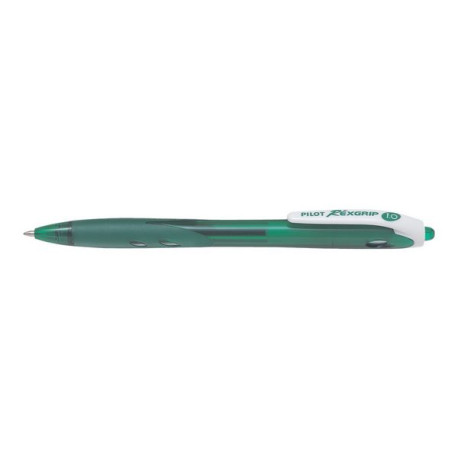 Pilot Réxgrip Begreen - Penna a sfera - verde - inchiostro a base olio - 1 mm - medio - retrattile