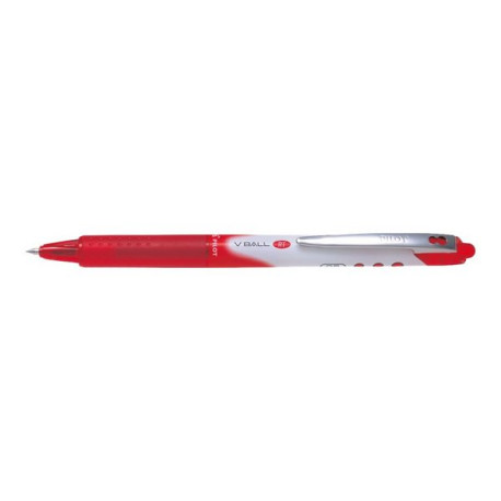 Pilot V Ball RT - Penna a sfera - rosso - 0.5 mm - fine - retrattile