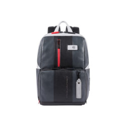 Piquadro BagMotic - Zaino porta computer - 14" - grigio, nero