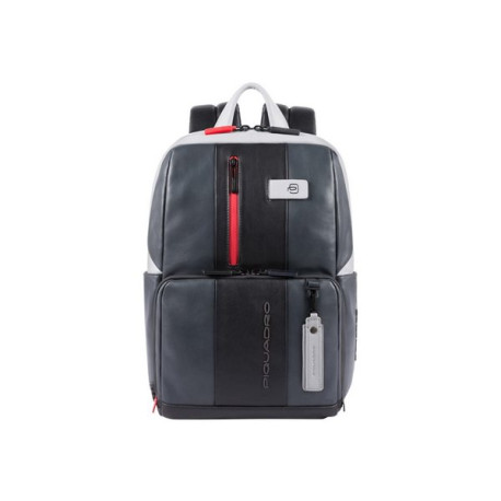 Piquadro BagMotic - Zaino porta computer - 14" - grigio, nero