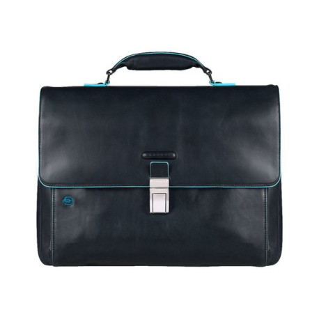 Piquadro Blue Square - Borsa trasporto notebook - 15" - blu notte