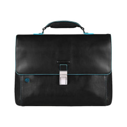 Piquadro Blue Square - Borsa trasporto notebook - 15" - nero