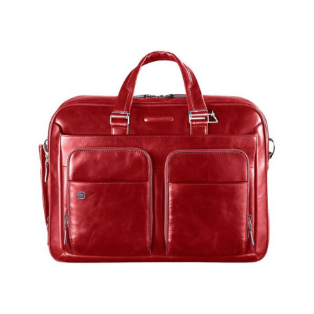 Piquadro Blue Square - Borsa trasporto notebook - 15" - rosso