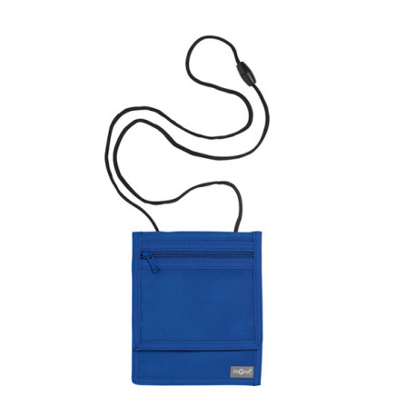 Portadocumenti da collo - XL - blu - Durable