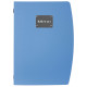 PortamenU' Rio - 1 inserto doppio incluso - A4 - 24 x 34 cm - blu - Securit