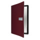 PortamenU' Royal - 1 inserto doppio incluso - A4 - 24 x 33 cm - bordeaux - Securit