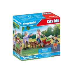 Playmobil City Life - Grandparents with Child