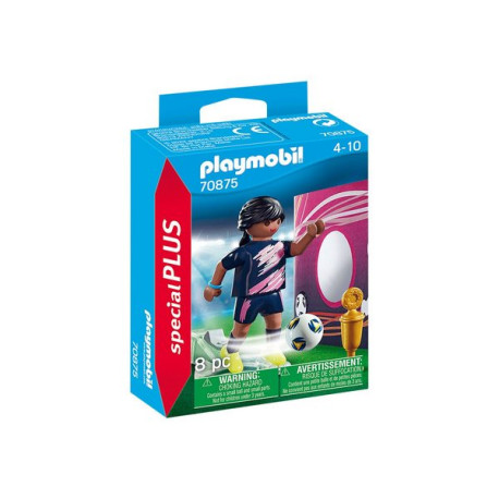 Playmobil City Life specialPLUS - Soccer Player with Goal