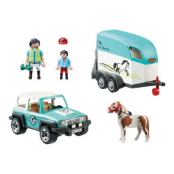 Playmobil Country - Auto con rimorchio per pony