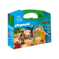 Playmobil Dinos - Valigetta Grande Esploratore con Dinosauri