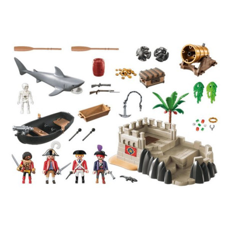 Playmobil Pirates - Bastione delle giubbe rosse