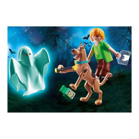 Playmobil SCOOBY-DOO! - Scooby e Shaggy con Fantasma