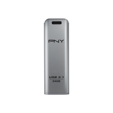 PNY Elite Steel - Chiavetta USB - 64 GB - USB 3.1