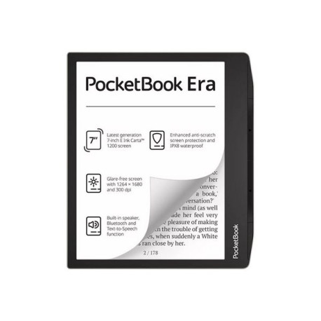 PocketBook Era - eBook reader - Linux 3.10.65 - 16 GB - 7" 16 livelli di grigio (4-bit) E Ink Carta (1264 x 1680) - touchscreen