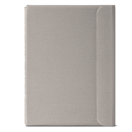 Portablocco Meet - con alette magnetiche - 31 x 25 x 1,4 cm - grigio - InTempo