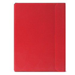 Portablocco Meet - con alette magnetiche - 31 x 25 x 1,4 cm - rosso - InTempo