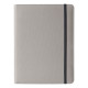 Portablocco Meet - con elastico - 31 x 25 x 1,4 cm - grigio - InTempo