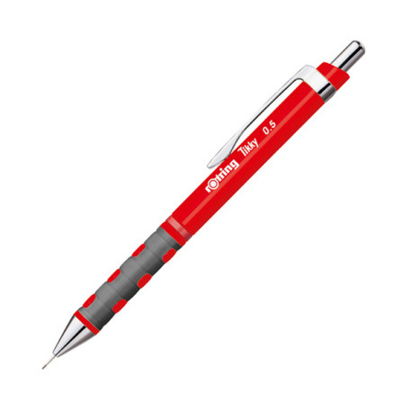 Portamine Tikky - mina 0,5mm - fusto rosso - Rotring