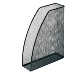 Portariviste Mesh - 26 x 8 x 33,5 cm - rete metallica - nero - Alba