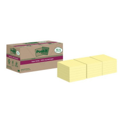 Post-it Super Sticky - Blocchi - 76 x 76 mm - 1260 fogli (18 x 70) - giallo canarino