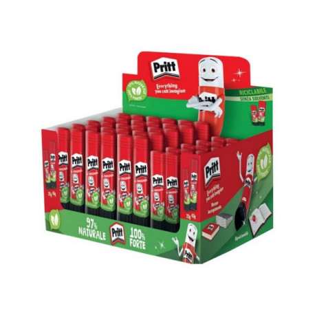 Pritt Original - Colla in stick - rosso (pacchetto di 54)