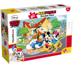 Puzzle Maxi ''Disney Mickey'' - 60 pezzi - Lisciani