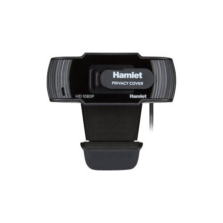 Hamlet HWCAM1080-P - Webcam - colore - 2 MP - 1920 x 1080 - 1080p - audio - USB 2.0