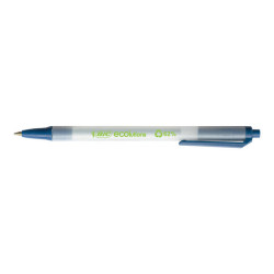 BIC ECOlutions CLIC STIC - Penna a sfera - blu - 1 mm - medio - retrattile - pacco da 50