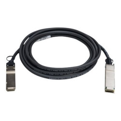 QNAP CAB-NIC40G30M-QSFP - Cavo applicazione diretta 40GBase - QSFP+ a QSFP+ - 3 m - biassiale