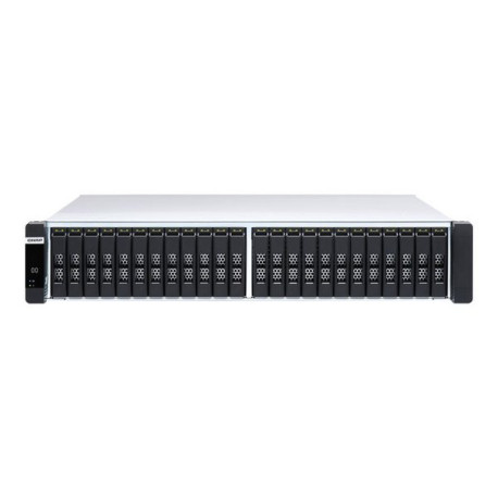 QNAP ES2486dc - Server NAS - 24 alloggiamenti - montabile in rack - SAS 12Gb/s - RAID RAID 0, 1, 5, 6, 10, 50, JBOD, 60, RAID T