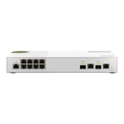 QNAP QSW-M2108-2C - Switch - gestito - 2 x 10 Gigabit SFP+ + 8 x 2.5GBase-T - desktop