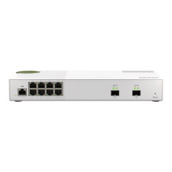 QNAP QSW-M2108-2S - Switch - gestito - 2 x 10 Gigabit SFP+ + 8 x 2.5GBase-T - desktop