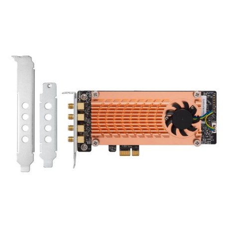 QNAP QWA-AC2600 - Adattatore di rete - PCIe 2.0 profilo basso - Wi-Fi 5 - per QNAP TS-1232, 1277, 253, 453, 473, 677, 832, 853,