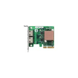 QNAP QXG-2G2T-I225 - Adattatore di rete - PCIe 2.0 x2 profilo basso - 2.5GBase-T x 2 - per QNAP QGD-1600, TS-1232, 1253, 251, 2