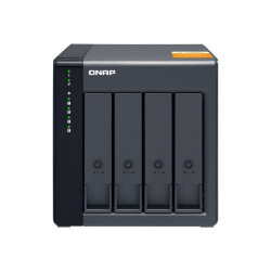 QNAP TL-D400S - Array unità disco rigido - 4 alloggiamenti (SATA-600) - SATA 6Gb/s (esterna)