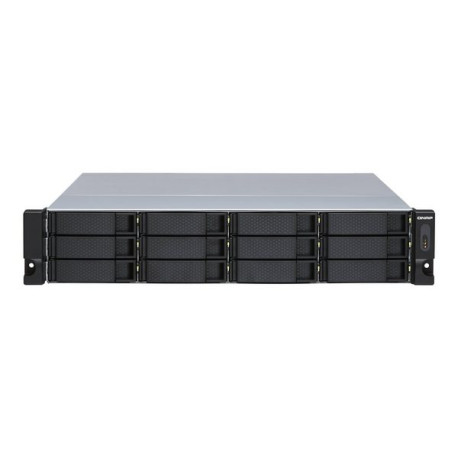 QNAP TL-R1200S-RP - Array unità disco rigido - 12 alloggiamenti (SATA-600) - SATA 6Gb/s (esterna) - montabile in rack - 2U