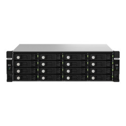 QNAP TL-R1620Sdc - Array unità disco rigido - 16 alloggiamenti (SATA-600 / SAS-3) - SAS 12Gb/s (esterna) - montabile in rack - 