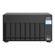 QNAP TS-832PX-4G - Server NAS - 8 alloggiamenti - SATA 6Gb/s - RAID 0, 1, 5, 6, 10, 50, JBOD, 60 - RAM 4 GB - Gigabit Ethernet 