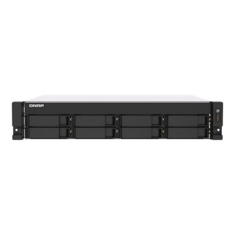 QNAP TS-873AeU-RP - Server NAS - 8 alloggiamenti - montabile in rack - SATA 6Gb/s - RAID 0, 1, 5, 6, 10, 50, JBOD, 60 - RAM 4 G