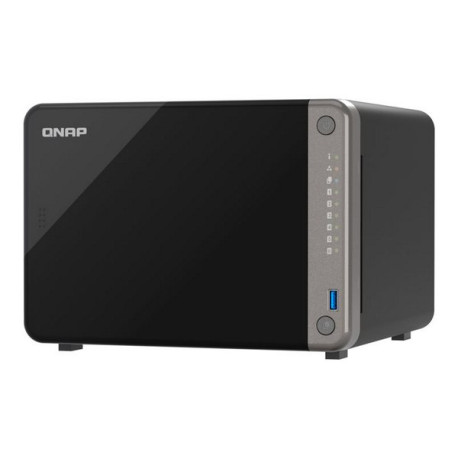 QNAP TS-AI642 - Server NAS - 6 alloggiamenti - SATA 6Gb/s - RAID RAID 0, 1, 5, 6, 10, 50, JBOD - RAM 8 GB - Gigabit Ethernet / 